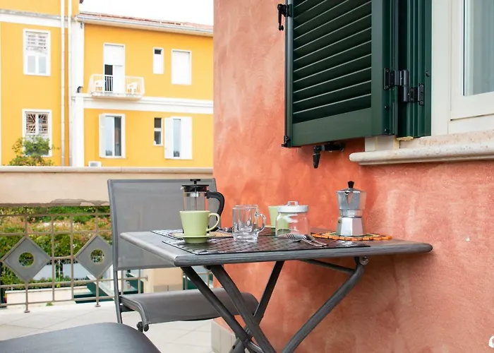 2-bedroom Apt, With Balcony & Aircondition - 50 M From The *